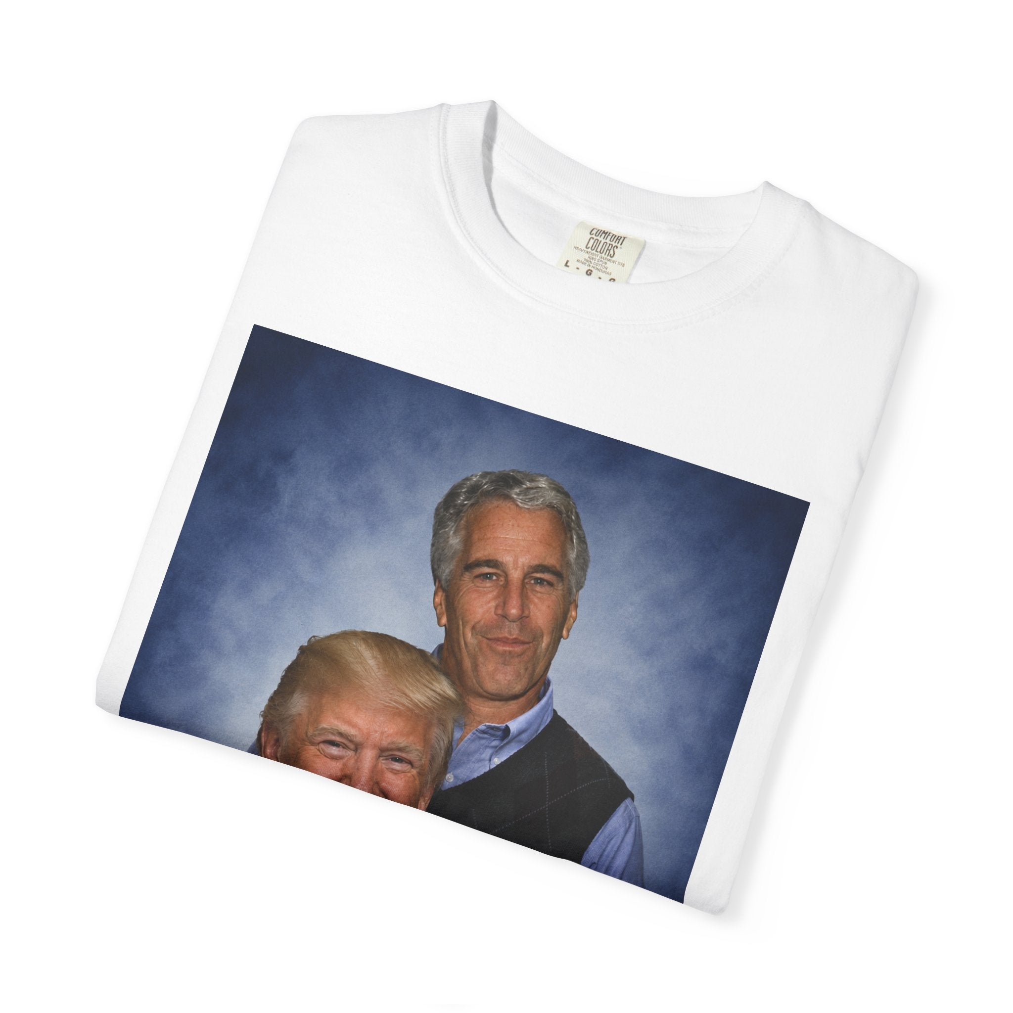 Political Parody T-Shirt — "Step Brothers" Satirical Portrait Tee