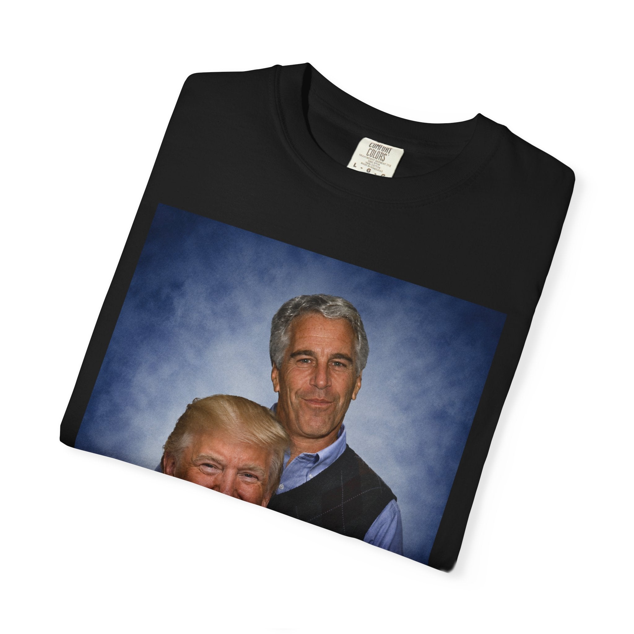 Political Parody T-Shirt — "Step Brothers" Satirical Portrait Tee